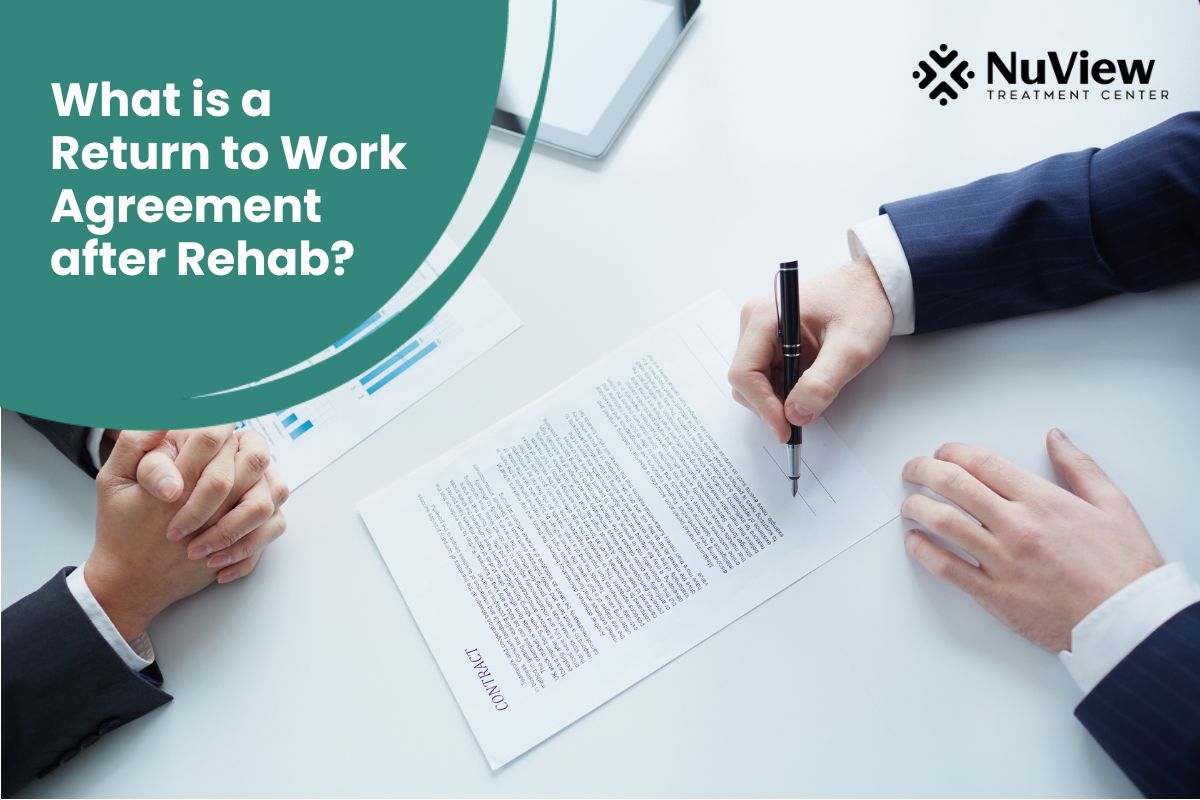 What is a Return to Work Agreement after Rehab