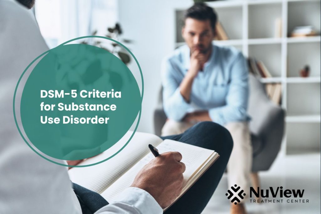 DSM-5 Criteria for Substance Use Disorder
